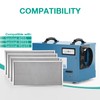 akrishely MERV-8 Filter Replacement Set Compatible with AlorAir Basement Dehumidifiers