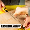 Automatic Carpenter Ink Marker Fountain Ink Line Scriber Device Woodworking