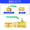 TAILONZ 1 Piece Heavy Duty Brass Ball Valve, 1/2 PT