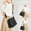 PORRASSO Women Crossbody Bag Fashion Shoulder Bag Multifunctional Handbag Ladies