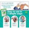 LUREME Easy Bath Shampoo Cap for Adults - Clean, Complete