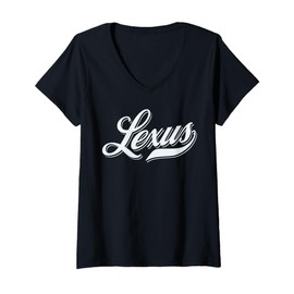 Womens Funny Funny Gift Idea for Lexus V-Neck T-Shirt