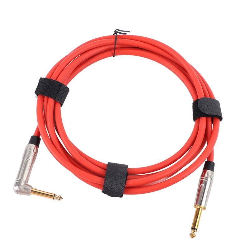 Musical Instrument Cable 6.35 Electric Folk Guitar Bass Audio Connection