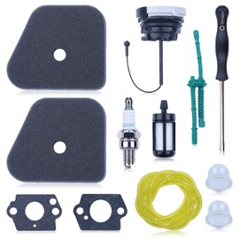 Gubeter Air Filter Fuel Line Hose Cap Kit For Stihl Fs90 Fs100 Fs110 Fs130 Ht101 Ht130 Ht131 Engine Parts, 41801201800, 4180 120 1800