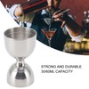 Cocktail Jigger 30/60ml Stainless Steel Durable High Accuracy Wide Opening
