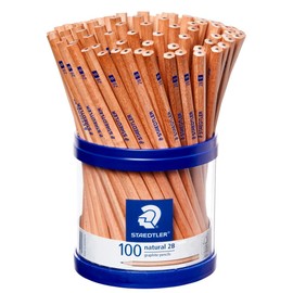 Staedtler 2B Natural Graphite Pencils (Pack of 100)