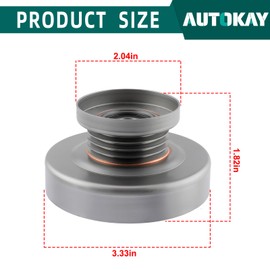 AUTOKAY 4224-760-8500 Chain Sprocket Belt Pulley Fits for Stihl TS700 TS800 Concrete Cut-off Saws Re# 4224 760 8500