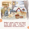 Nyaker Swedish Gingersnap Cookies Twin Sleeve, 10.6-ounces (Pack of 3: