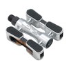 WELLGO LU-T11 Aluminum Pedal, Anti-Slip, Silver, 15.6 oz (448 g),