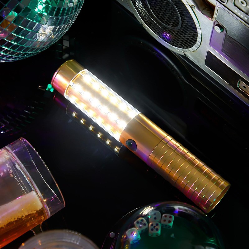 Civaner 4 Pcs Upgrade Bottle Service Lights LED Strobe Baton