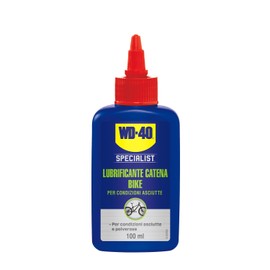 WD-40 - Specialist - Lubrificante Catena Bike - Per Condizioni Asciutte - Lubrifica, protegge dalla ruggine, riduce la frizione e l'usura della catena - Sistema contagocce - 100ml