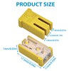 34 pcs Automotive MCASE Compatible Mini Box Shaped Cartridge Fuse