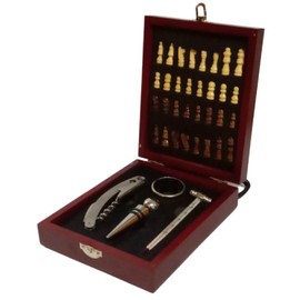 RD ROYAL COOK Set de Vino Juego de Accesorios para Vino sacacorchos tapón Cortador vertedores (SX6603)