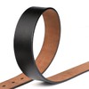 Vrlegend Leather Belt Men's 110-175 cm. Leather Jean Business Metal