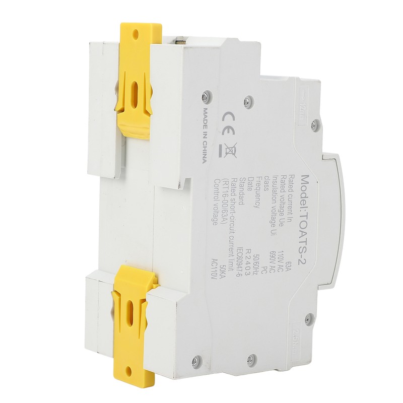 Dual Power Automatic Transfer Switch 2P 16A ATS Electrical Circuit