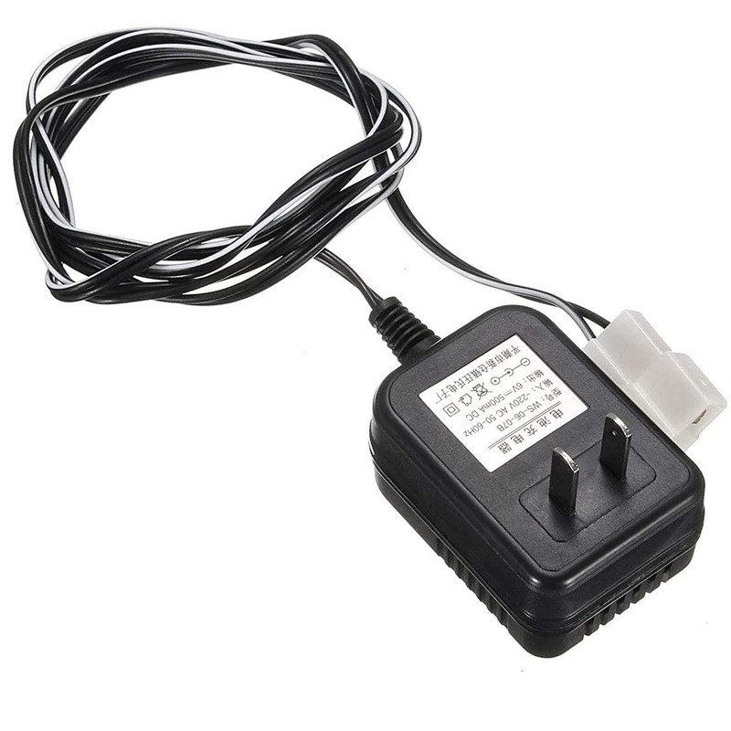GOZAR 6V 700mA Adapter Charger For Kids Toy Ride on