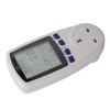 Power Meter Socket LCD Display Overload Protection LED Light Digital