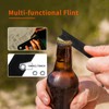 2pcs Fire Steel Survival Flint and Steel with Scale Scraper