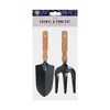 Stalwart K-40323 Garden Fork And Trowel Set (Pack of 2)