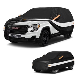 Funda para SUV de 10 capas con ajuste personalizado para GMC Terrain (2010-2026), impermeable, para todo tipo de clima, protección contra el sol, el polvo y la lluvia para automóviles
