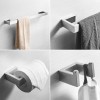 4-piece SUS 304 Stainless Steel Wall Mounted Bathroom Hardware Accessories