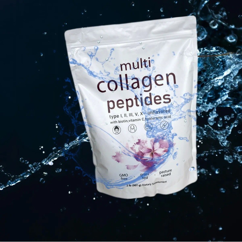 Péptidos Multivitamínico En Polvo Hidrolizado 8 En 1