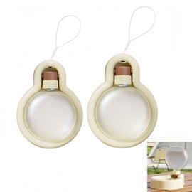 2PCS Portable Dog Water Bottle,Feeder Bowl, Foldable Leak Proof Puppy Water Dispenser with Drinking Feeder, for Outdoor Walking, Hiking,White(16.9OZ and 11.8OZ)