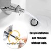 Bathtub Plug 43 mm Bathtub Universal Bath Plug Rustproof High