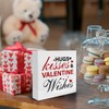 Valentines Day Decor Farmhouse Hugs Kisses and Valentine Wishes Wood