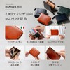 Mura Men's Mini Bifold Wallet Mini Wallet Compact Italian Leather