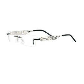 Switch it! Set Interchangeable Bracket Stainless Steel Zodiac Sign, Combi Sagittarius Palladium Gloss Black