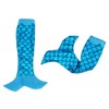 E-TING Santa Mermaid Dress Clothing for Elf Doll Christmas Accessories