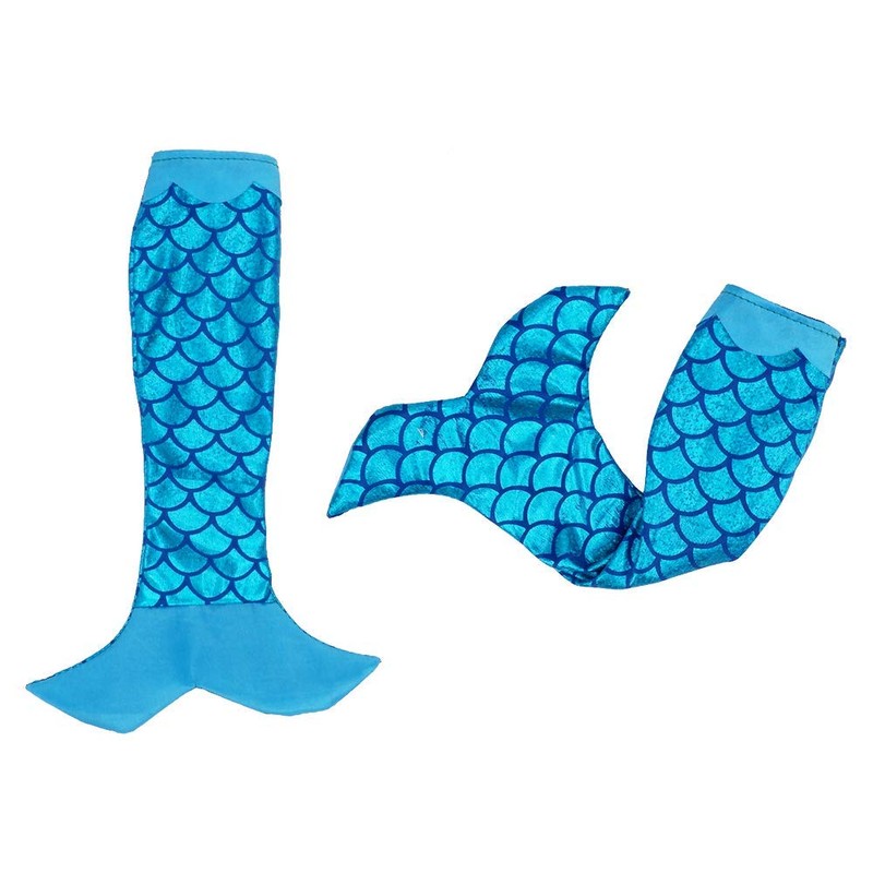 E-TING Santa Mermaid Dress Clothing for Elf Doll Christmas Accessories