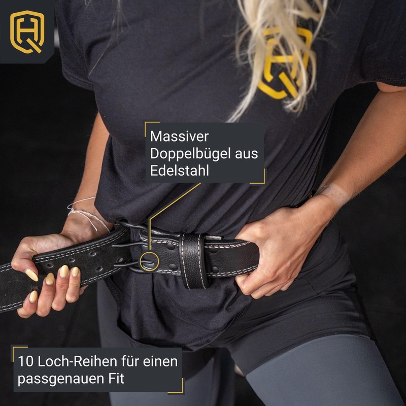 HQ Germany® Weightlifting Belt S/M/L | Lifting Belt | 100%