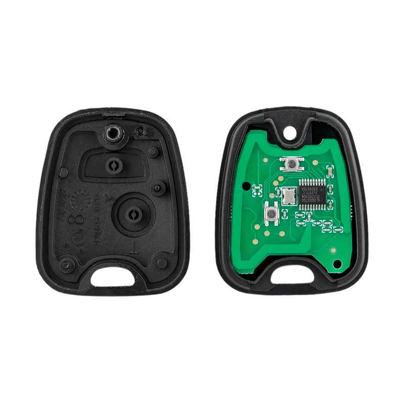 2 Buttons 433MHz Car Key for Peugeot Citroen Remote Control