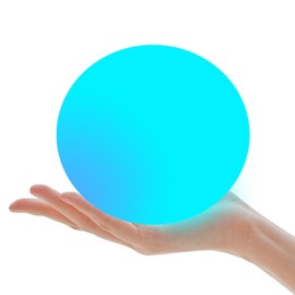 Floating Pool Lights,8-Inch LED Orb Lamp for Swimming Pool,IP68 Waterproof for Pool Lights that Float, Glow Balls for Pool at Night Lights for Hot tub Pond Garden Lawn Party Decor,16 RGB Colors