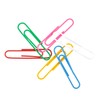 Idena 12079 - Plastic Coated Paper Clips 50 mm (Pack