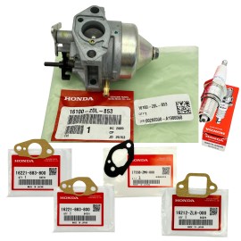 Honda Genuine HONDA Carburetor Assy 16100-Z0L-853 & Gasket Set for GCV160
