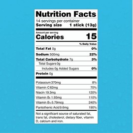 Liquid I.V. Sugar-Free Hydration Multiplier | Strawberry Watermelon Electrolyte Powder with 8 Vitamins | 14 Single-Serving Packets