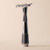Leaf Shave Twig Razor + Blades - Chrome, 1 Razor
