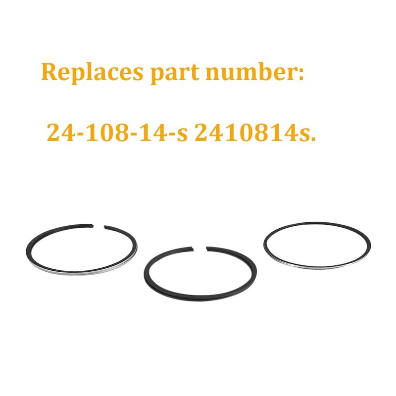 Two Sets of Piston Rings Fits for Kohler Engines CH25
