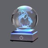 ZYXLJH 3D Dolphin Crystal Ball with Colorful Led Base,Couples for