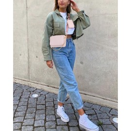 UTO Small Crossbody Bags for Women 3 in 1 Trendy Belt Purse Fashion Designer Mini Cute Sling Fanny Chest Pack