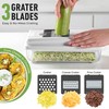 Mueller Vegetable Chopper Mandoline Slicer, Food Veggie Chopper, Cheese Grater,
