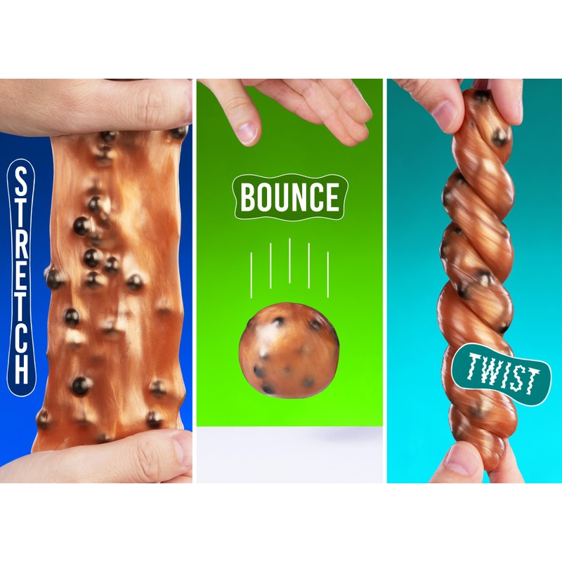 Crazy Aaron’s 4” Brown Sugar Boba Thinking Putty 90 Grams.