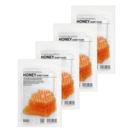 Ten Zero hypoallergenic bulk purchase soothing pack mask sheet solution Nourishing Honey Sheet Mask 10 sheets 4 sets / 텐제로 저자극 대량구매 진정팩 마스크시트 솔루션 너리싱 허니 시트 마스크 10매 4세트