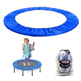 Trampoline Cover 101cm 102cm 6 Foot Replacement Spring Cover Thick Cloth Durable Durable Rubber Sewing Inside and Outside Easy Assembly Protective Cover Protect Feet from Damage for Kindergarten Home