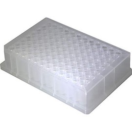 Globe Scientific 456335Y Polycarbonate Stackable and Connecting Micro Tube Racks for 1.5mL and 2.0mL Micro centrifuge Tubes, 24-Place, Yellow