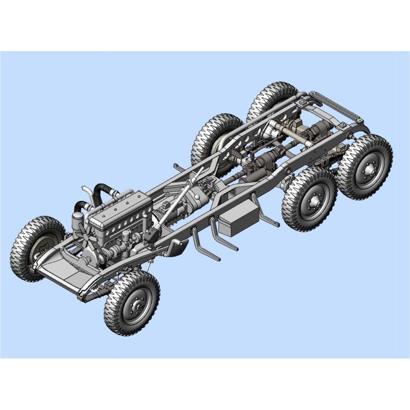 ICM 1/35 ドイツ軍 G4高官用乗用車 1939年 withフィギュア プラモデル 35531