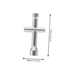 OSALADI 10pcs Cross Wrench Socket for Nuts Hand Tools for Auto Repair and Woodworking